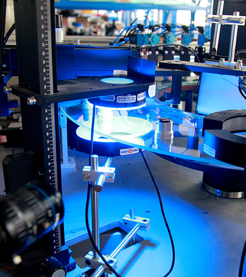 燈頭CCD視覺檢測設備