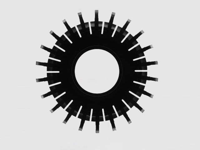 換向器檢測(cè)溝槽夾角